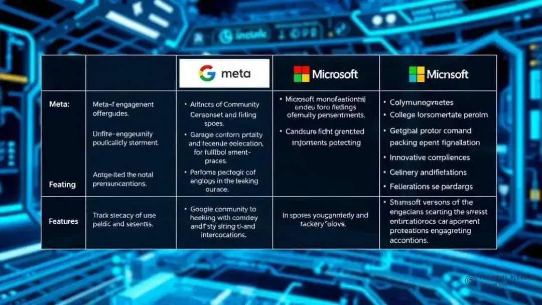 Comparing Meta’s advances with competitors