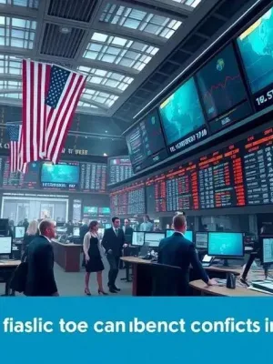 Financial repercussions of the US-China trade conflict