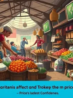 The impact of tariff policies on inflation risk levels