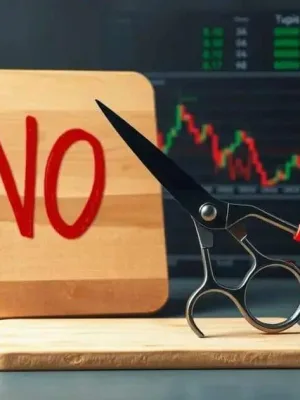 S&P 500 index volatility after tariff changes