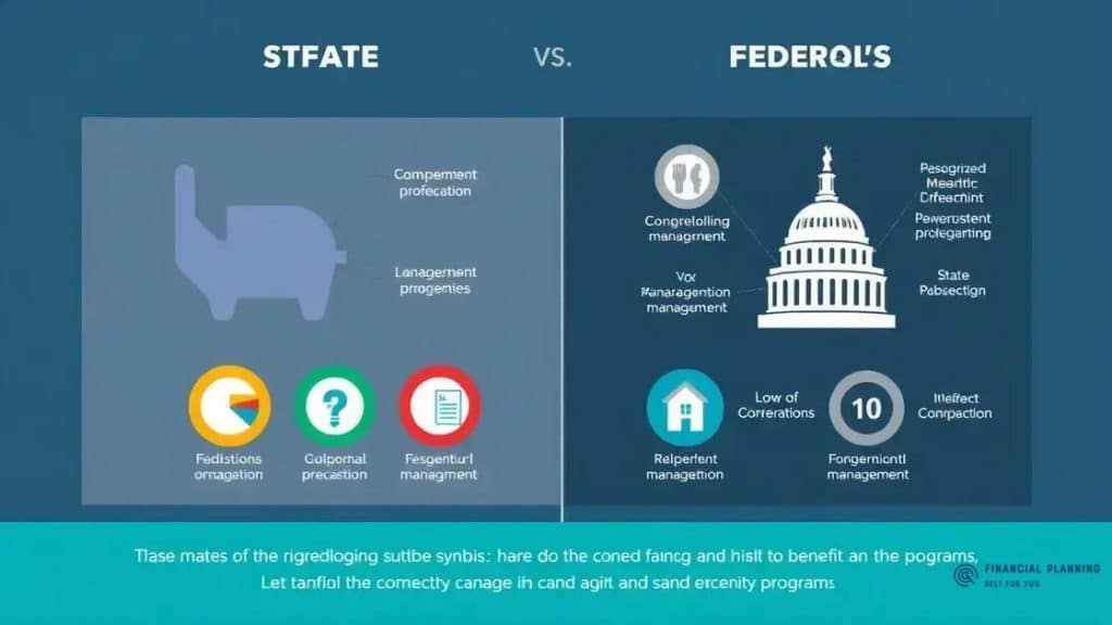 State vs federal management of benefit programs explained