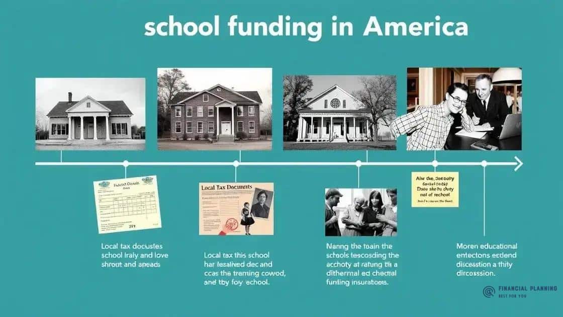 Historical context of school funding
